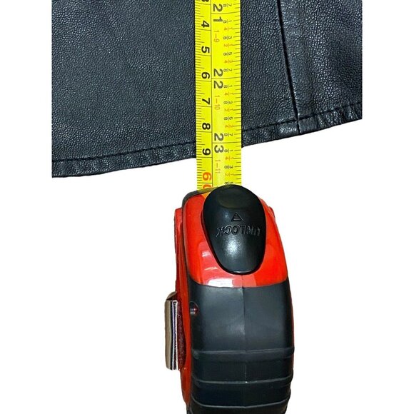 Joie Sz S Tank Top Sleeveless Leather Shell Black - Picture 5 of 7